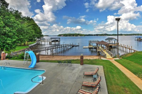 Waterfront Lake Norman Duplex with Pool and Boat Dock!